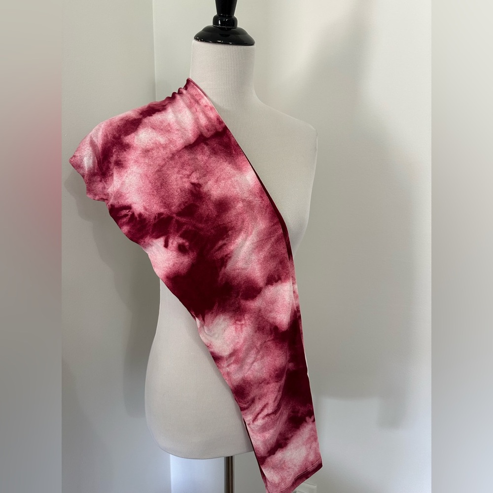 Vintage LuLaRoe Pink Red Tie Dye Leggings TC New